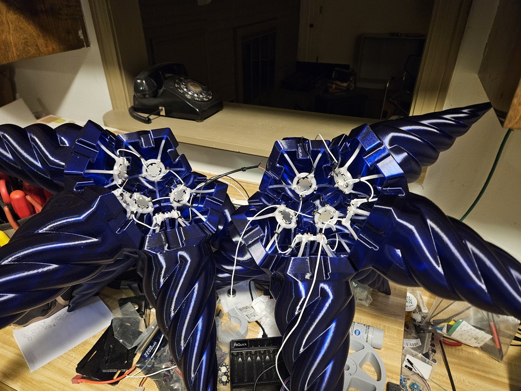 Large Blue Star Wiring