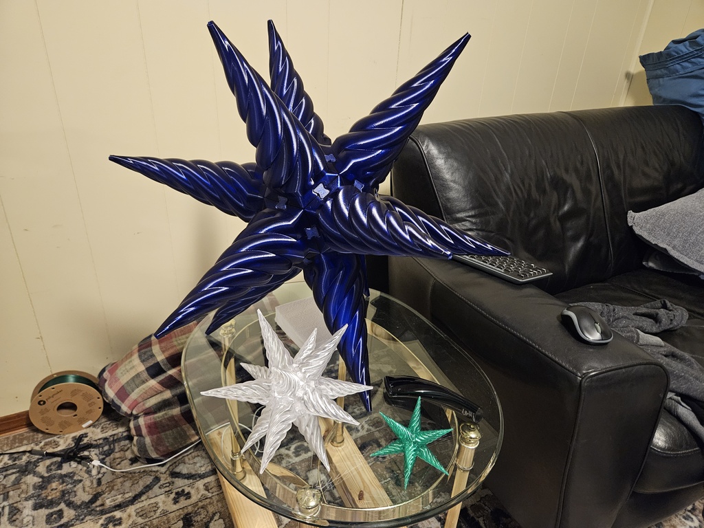 Three Sizes of 12-Point Ornament
